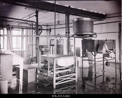 Internal view of Viljandi’s joint dairy service.  similar photo