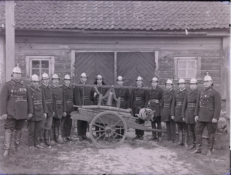 The fire brigade of the Viljandi Voluntary Fire Association.