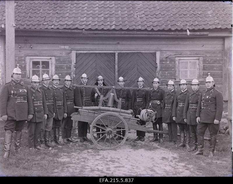 The fire brigade of the Viljandi Voluntary Fire Association.