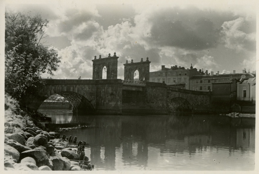 Stone sild in Tartu, view