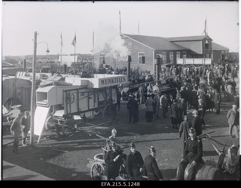 An exhibition of agriculture, industry and crafts of Viljandi Estonian Farmers' Society.