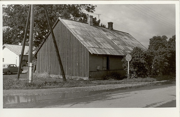 Photo, Paide RTK residential house in dog 1984.