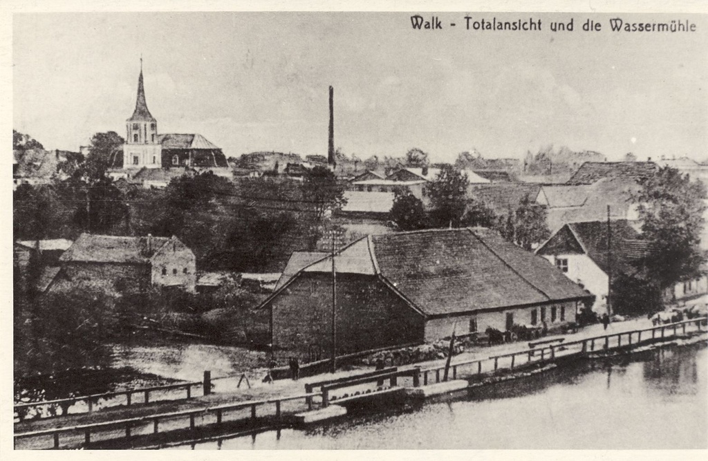 Valga. General view, Ramsi mill