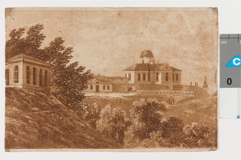 Clara, August. Star Tower. 1821. Acquaintance, outdoor. Pl 7,3 x 11,3