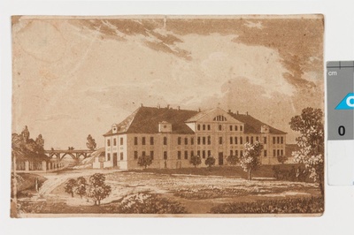 Clara (Klara), August. Big clinic. 1821. Acquaintance and resort. Pl 7 x 11,3  duplicate photo