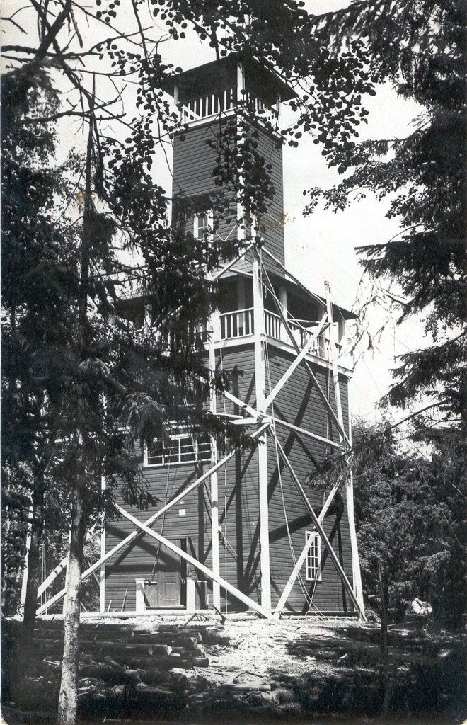 Photo. Haanja. View Tower Big Eagle Mountain.