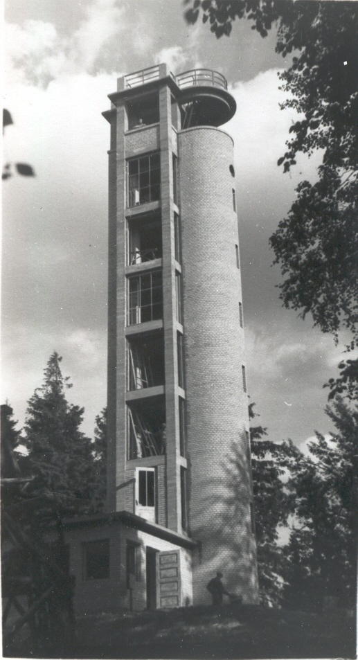 Photo. Haanja. View Tower Big Eagle Mountain.