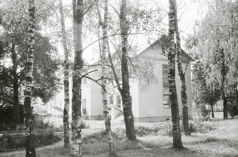 fotonegatiiv, Viljandimaa, Kamara koolimaja, 1965, foto A. Kiisla