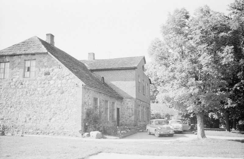 negatiiv, Viljandimaa, Pilistvere koolimaja 1965 F A.Kiisla