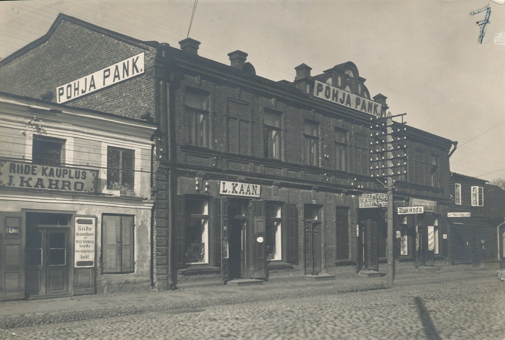 Building of the North Bank Võru Department in 1926.