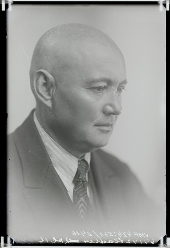 fotonegatiiv, Leopold Hansen, 1936, foto J. Riet