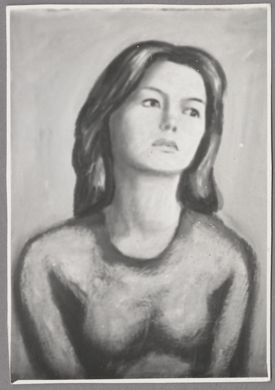 Nikolai Guli maal "Naise portree"