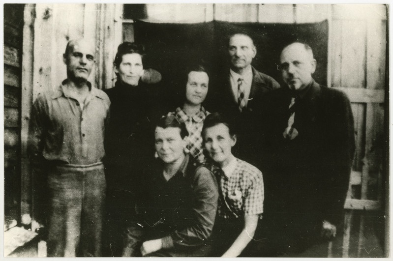 Eestlased Uuralis Tšeljabinski lähedal Miassise vangilaagris, 1948