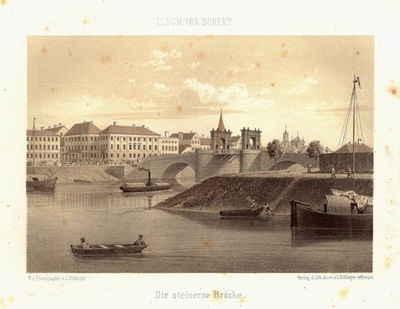 Stone sild in Tartu  duplicate photo