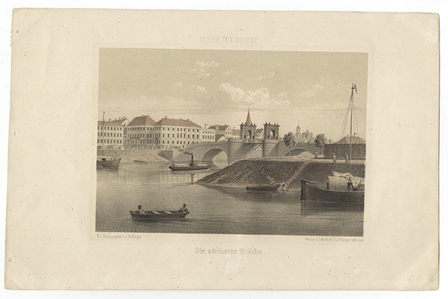 Höflinger, L; Ivanson, Ed. Tartu view album. Stone sild.
