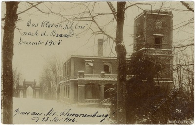 Vecgulbenes muižas Sarkanā pils pēc 1905. gada notikumiem  duplicate photo