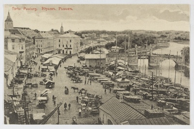 Tartu. Wooden market  duplicate photo