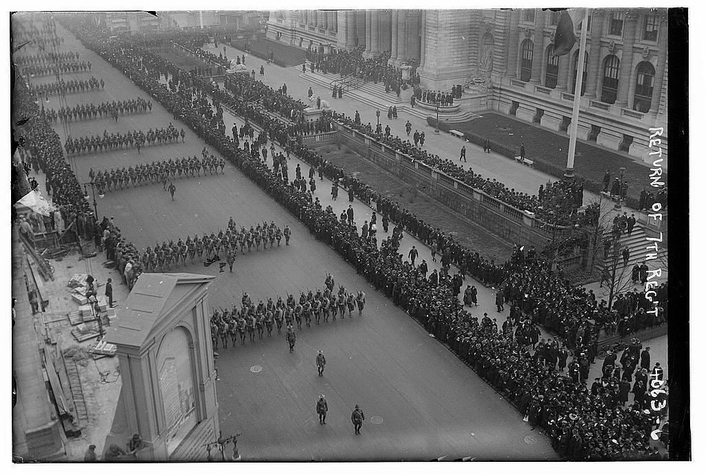 Return of 7th Regt. (loc)