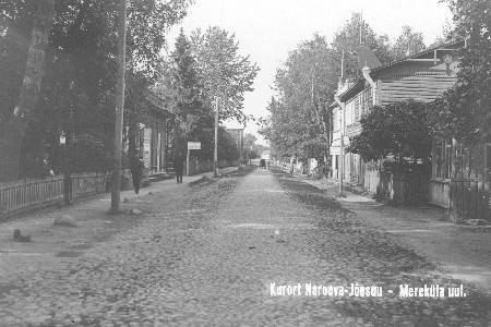 Narva-Jõesuu. Mereküla tänav