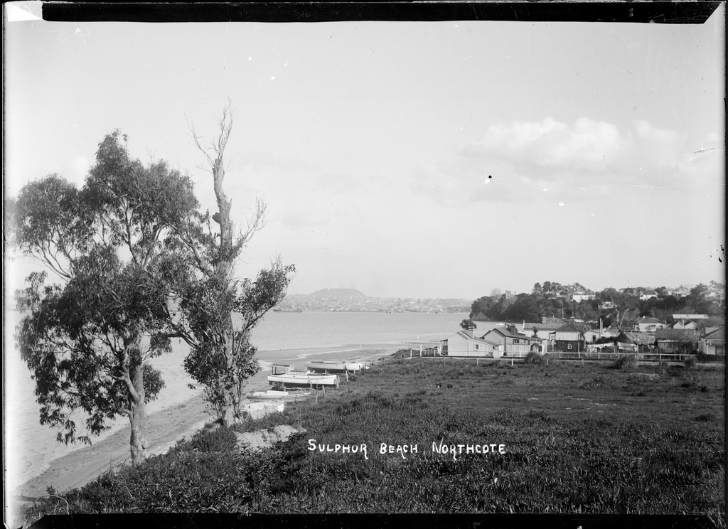 Sulphur Beach, Northcote, Auckland