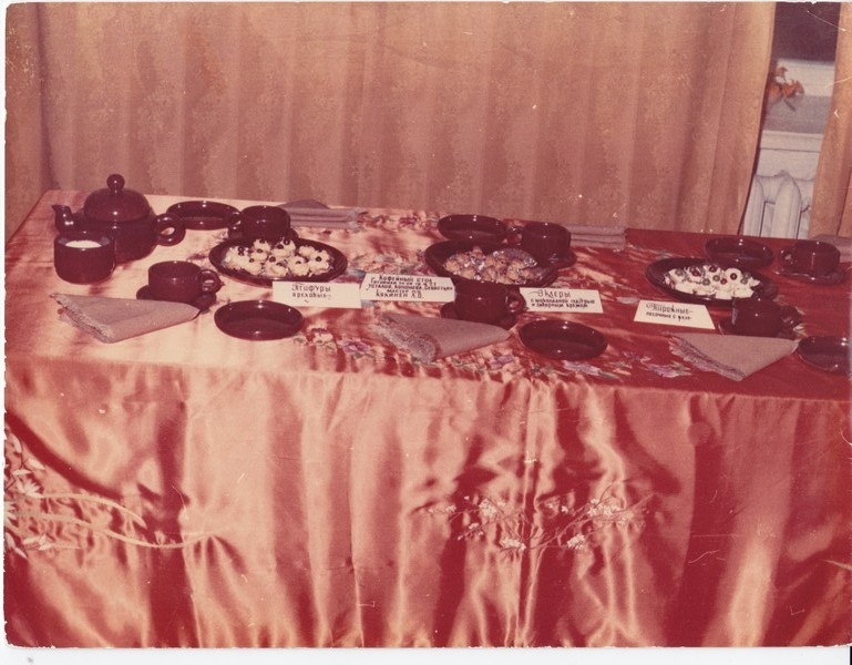 Kutseõppekeskus №23. Valmistoodang. 1980-1982