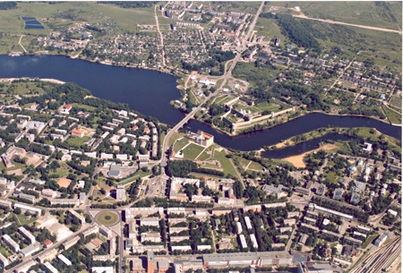 Aerofoto. Narva vaade