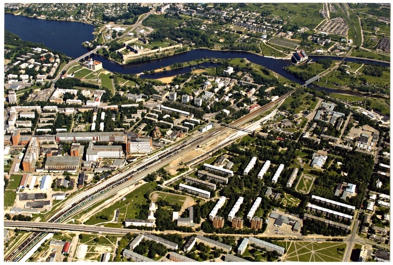 Aerofoto. Narva vaade
