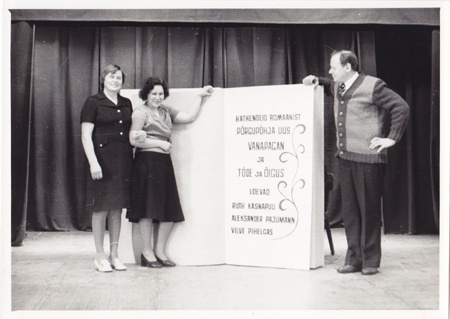 Narva Rahvateatri Eesti Stuudio. Etenduse osatäitjad