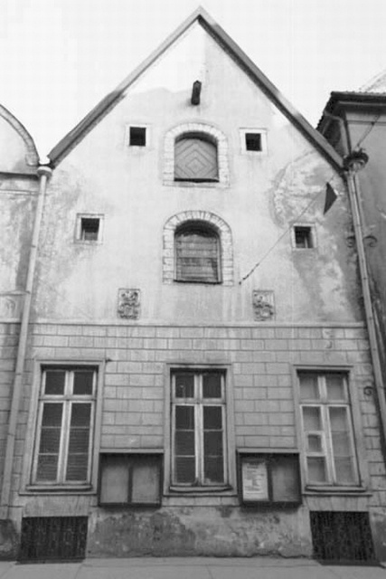 Old Tallinn. House façades.