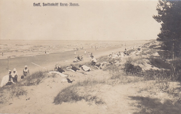 Narva-Jõesuu. Mererand