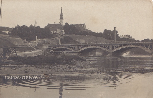 Vaade sillale ja Narvale