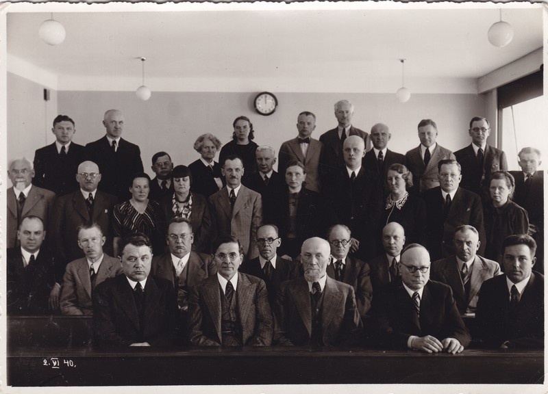 Arstide kokkutulek Narvas. 1940.a.