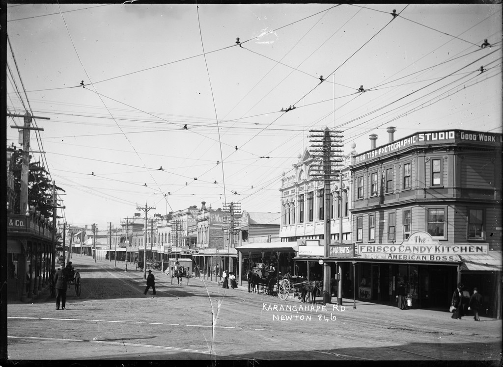 View of Karangahape Road, Auckland