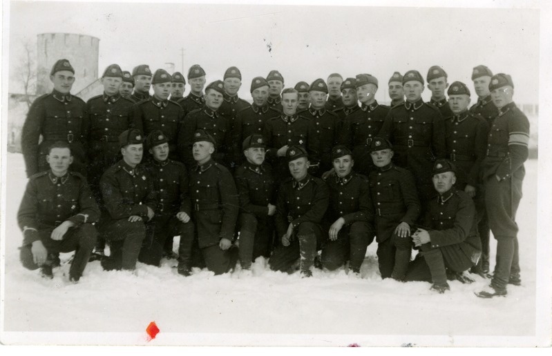 Grupp sõjaväelasi Ivangorodi kindluses. 1939