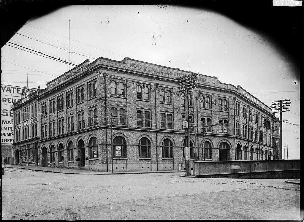 New Zealand Loan & Mercantile Agency Company Ltd, cnr Albert & Customs streets, Auckland