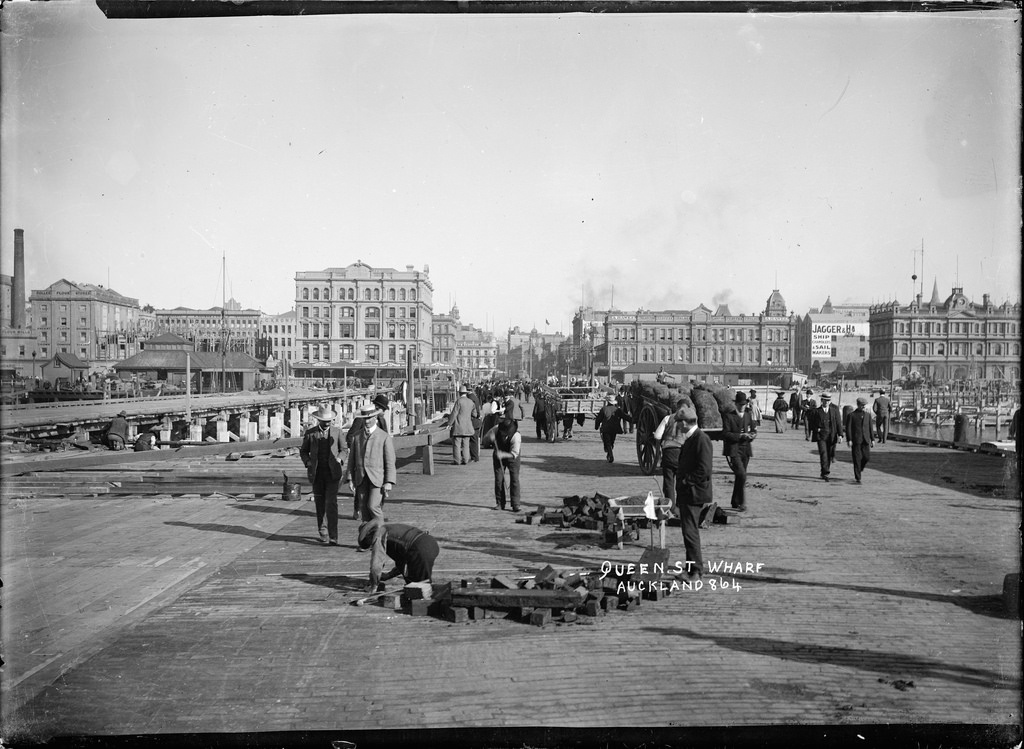 Queen Street Wharf, Auckland