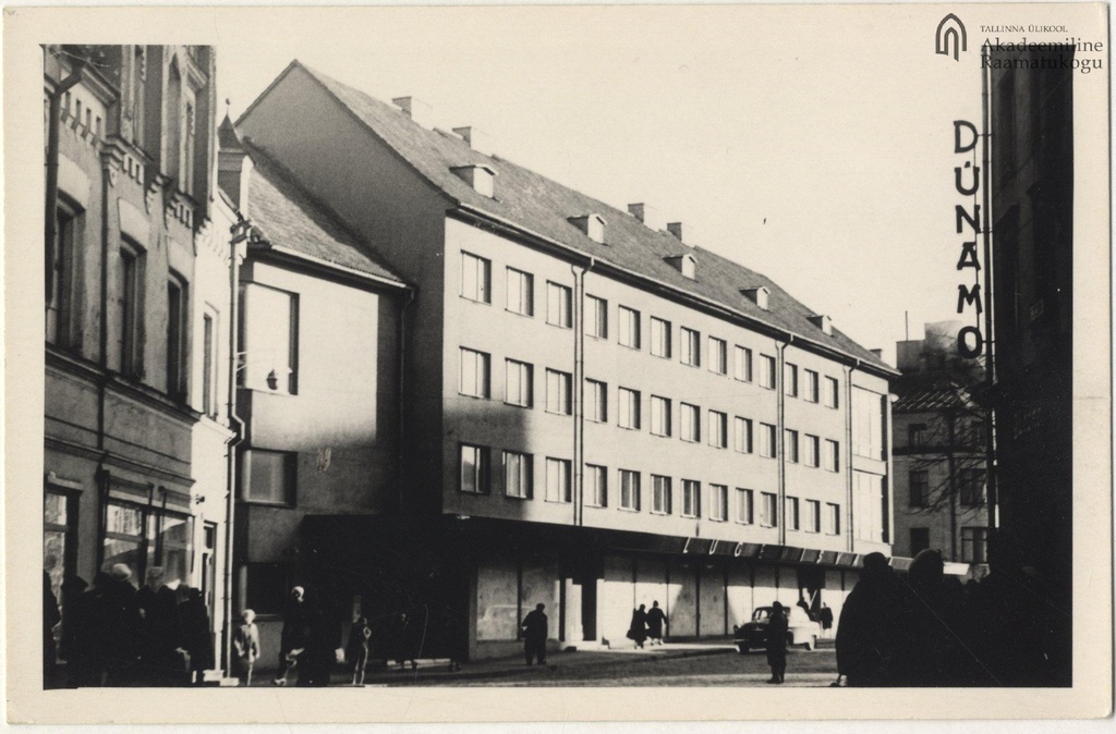 Tallinn. The authors' house on Harju Street