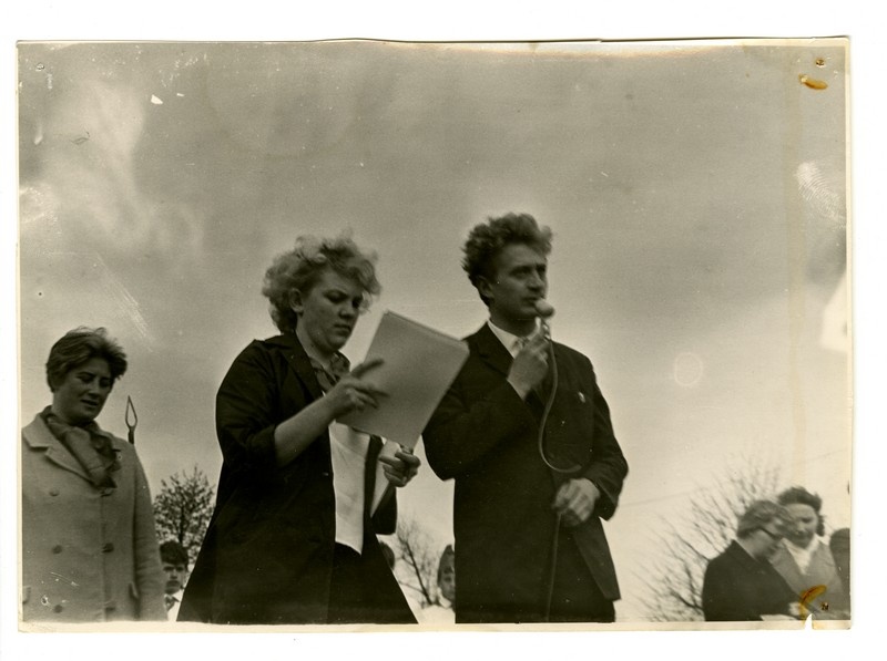 Pioneeride rongkäik Narvas, 19. mail 1967