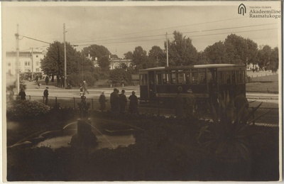 Tallinn. Tram on Pärnu Road  similar photo