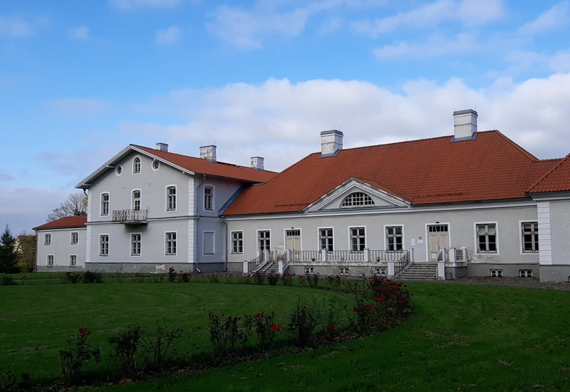 Main building of Kukruse Manor rephoto