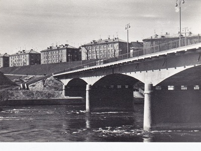 Narva Sõpruse sild, 1973  duplicate photo