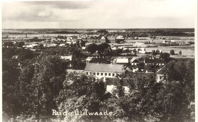 Photocopy, view Paidele 20th century. At the beginning, Tallinn Street