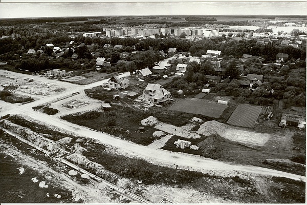 Photo, view Paidele from the end of the boiler hustle in the 1990s.