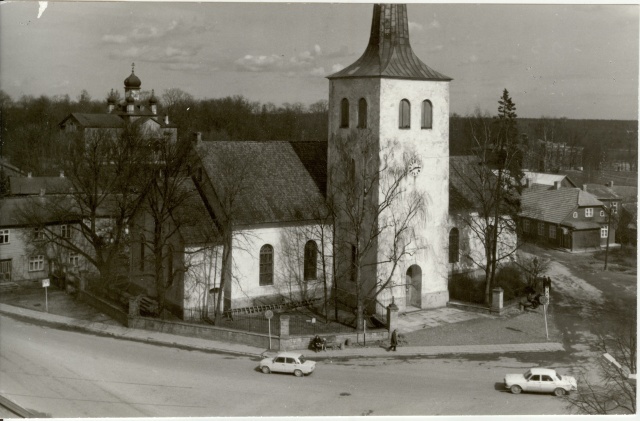 Photo Paide Holy Cross Church 1985