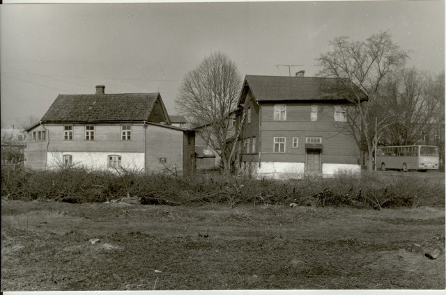 Photo view on Pärnu Street Paides 1985