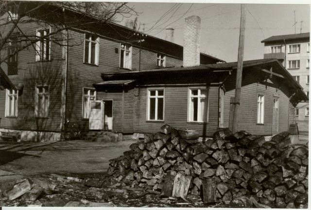Photo Paide Pärnu Street 12 building 1985