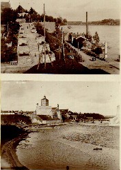 Narva. Vaade linnusele ja linna trepile