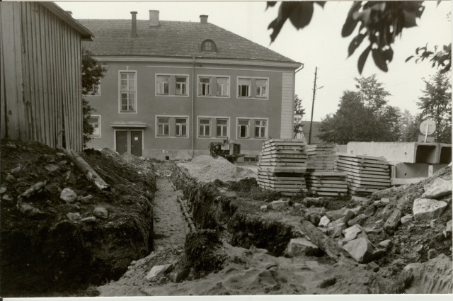 Photo open crawl Paide Pärnu Street 3 in the hook 1985
