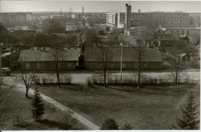 Photo view on Pärnu Street Paides 1985