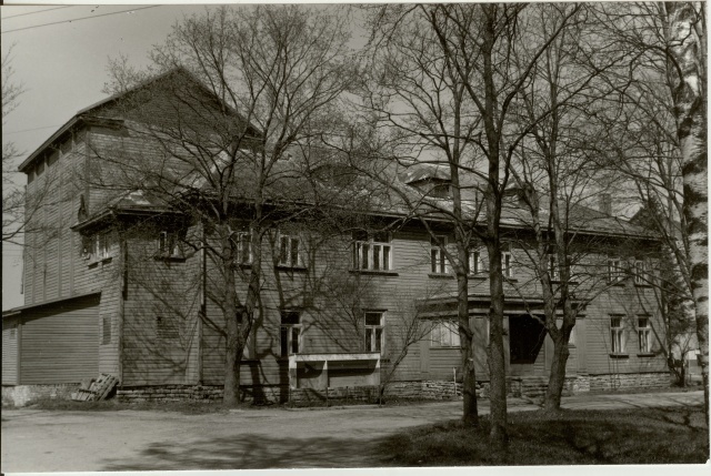 Photo Paide's old cultural house Pärnu Street 1989